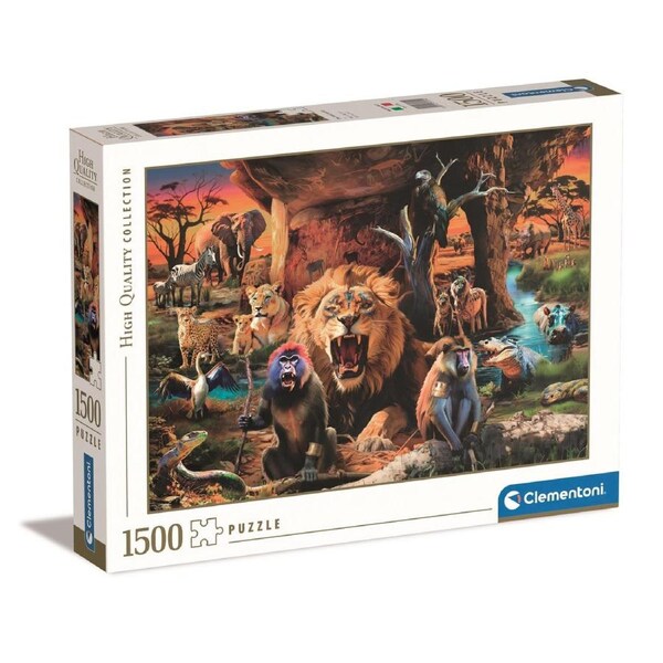 Clementoni The tribal Society 1500 piece Jigsaw Puzzle