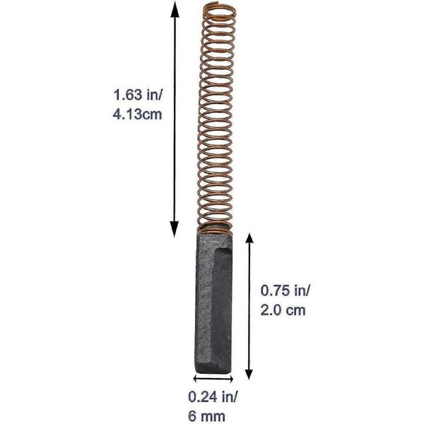 W10380496 Carbon Stand Mixer Motor Brush Compatible With Whirlpool & Kitchen