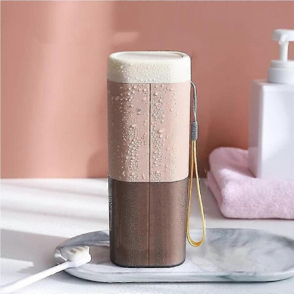 travel toothbrush storage box portable tooth tube cup creative box simple braces travel toothbrush