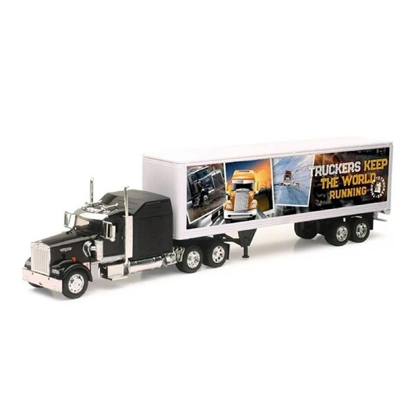 NewRay 1:32 Scale Kenworth W900 Trailer Route 66 Diecast Truck Model