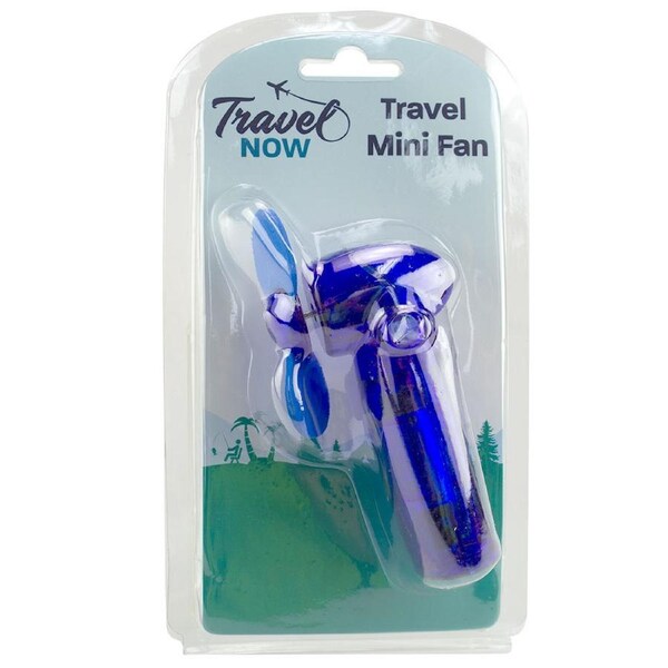 Travel Now Mini Battery Operated Travel Fan Portable & Lightweight