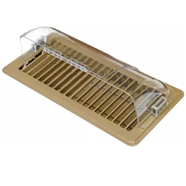 Air Deflector Clear Plastic Cover for Ducted Heating Floor Vent