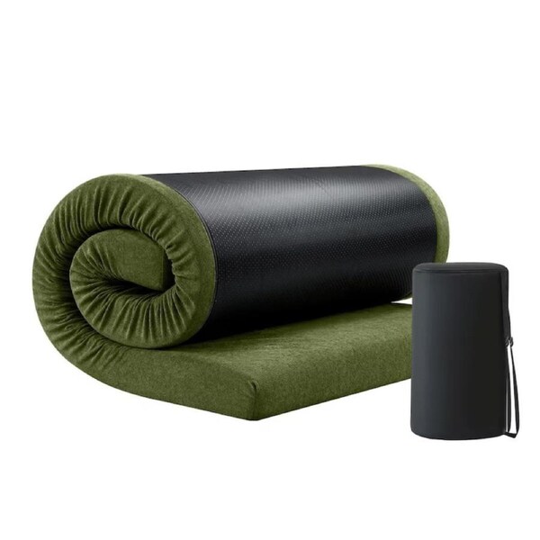 Single Foam Mattress Camping Mat Sleeping Pad Travel Roll Up Floor Cushion Bed