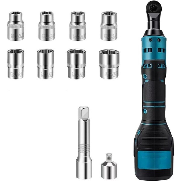 55Nm Cordless Ratchet Wrench Tool 3/8 Inch Electric Ratchet For Makita 18V Battery