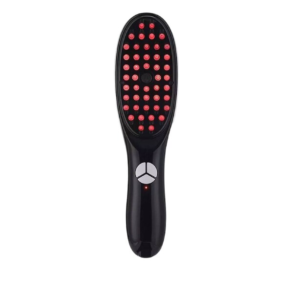 Electric Vibration Hair Growth Comb Massager Red Light Therapy Massage Brush