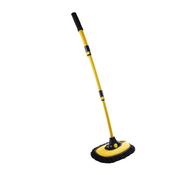 Adjustable Telescopic Car Wash Mop Brush Kit Long Handle Vehicle Cleaning Tool
