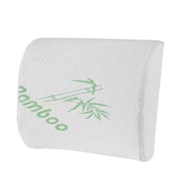 Bamboo Lower Back Support Chair Seat Cushion Posture Pillow Lumbar