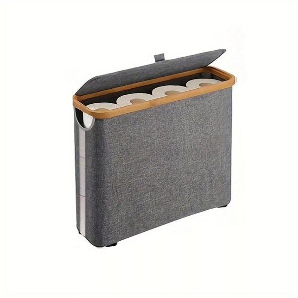 Toilet Paper Bin Toilet Paper Basket with Lid The Ultimate Bathroom Organizer