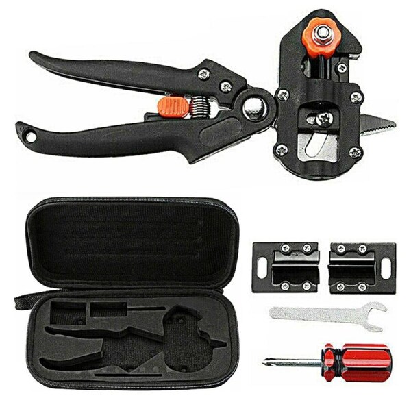 Garden Grafting Tool Kit Fruit Tree Pro Pruning Shears Scissor Cutting Tools