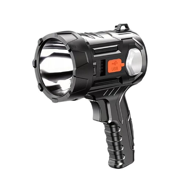 Handheld Searchlight LED Torch Light Rechargeable Spotlight Flashlight