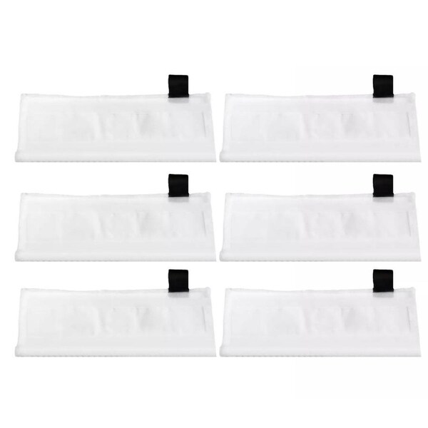 6Pcs Steam Cleaner Mop Terry Cloths Floor Pads For Karcher SC1 SC2 SC3 SC4 SC5 Set