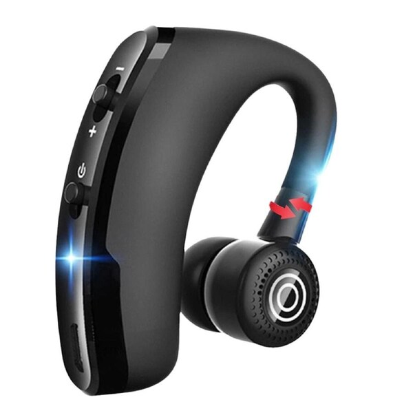 Black Wireless Bluetooth Earpiece Earphone In-Ear Single Earphones Handsfree Headset