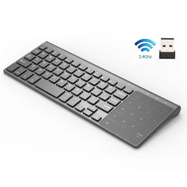 Wireless Foldable Bluetooth Keyboard Touchpad For Ipad iPhone Tablet Portable