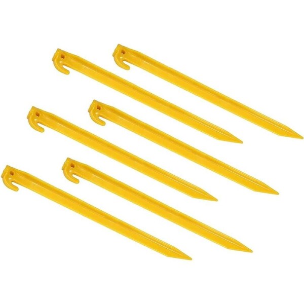 12pcs Coleman 300mm ABS Pegs Heavy Duty Tent Awnings Sport Nets Peg