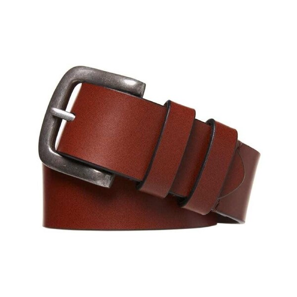 Men's Genuine Buffalo Leather Belt, 1 1/2