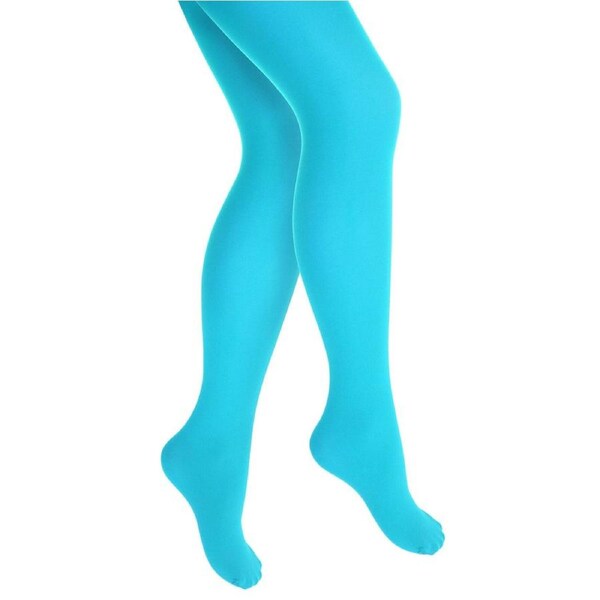 Women’s Plain Sky Blue Pantyhose – One Size