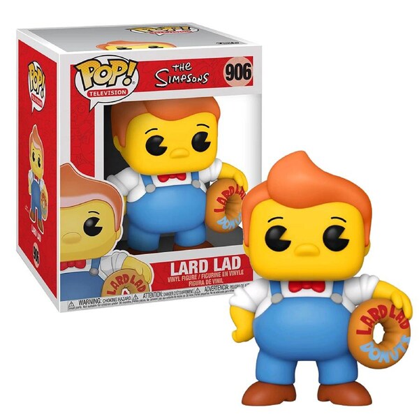 Funko POP The Simpsons Lard Lad #906 Vinyl Figure 6inch