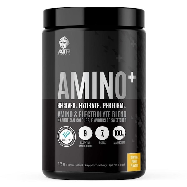 ATP Science Amino+ Amino & Electrolyte Blend Tropical Punch 375g