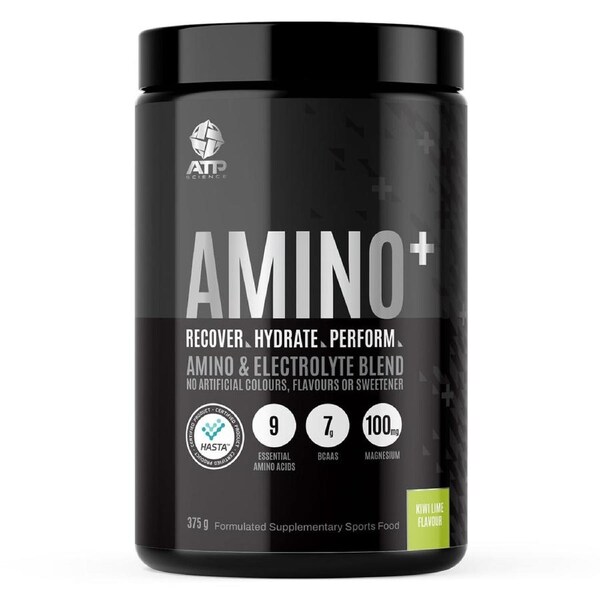 ATP Science Amino+ Amino & Electrolyte Blend Kiwi Lime 375g