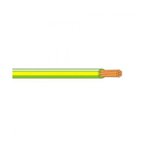 10.0mm Building Wire Green / Yellow Earth (per mtr)