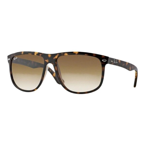Ray-Ban Mens RB4147 Sunglasses Havana Frame Brown Gradient Crystal Lens 60mm