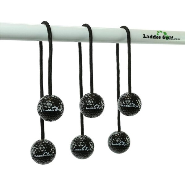 Ladder Golf ® Hard Bolas (3 pack) - Black