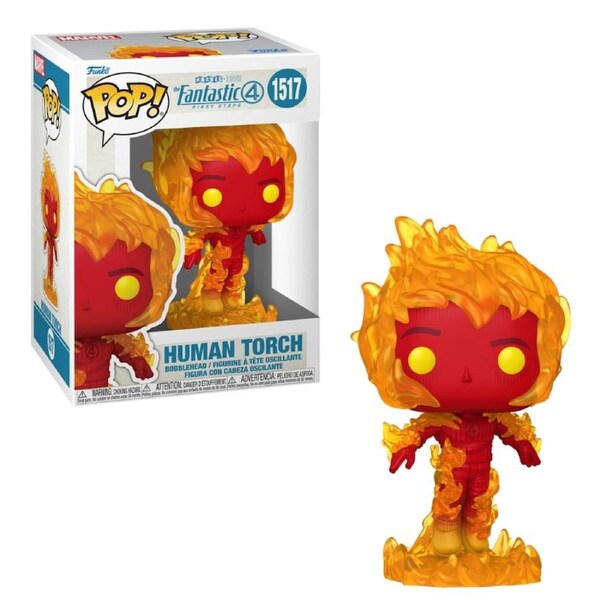 Fantastic Four 2025 Human Torch Funko POP! Vinyl