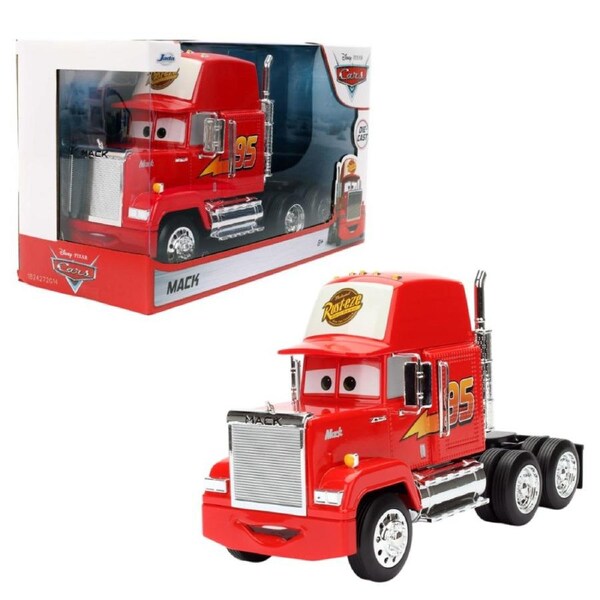 Jada Toys Disney Pixar Cars Mack Truck 1:24 Scale Diecast Vehicle