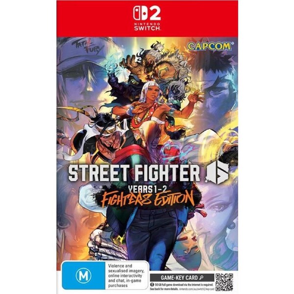 Street Fighter 6 Year 1-2 Fighters Edition Nintendo Switch 2 Edition