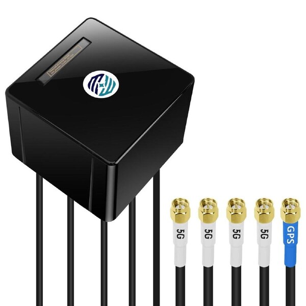 5combo GPS/GNSS plus 5G 4G LTE Antenna 4X4 MIMO 600-8000 MHz Omni WIFI7 M2M IoT