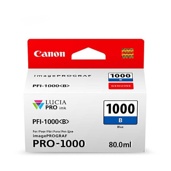 Canon PFI1000 Blue Ink Cart