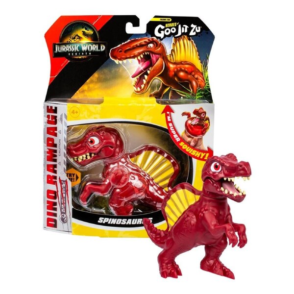 Heroes of Goo-Jit-Zu Series 6 Hero Pack Jurassic World Rebirth Spinosaurus