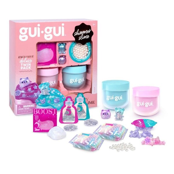Gui Gui Shimmer Deluxe Duo Slime Pack