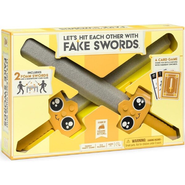 Lets Hit Each Other With Fake Swords by Exploding Kittens (large box)