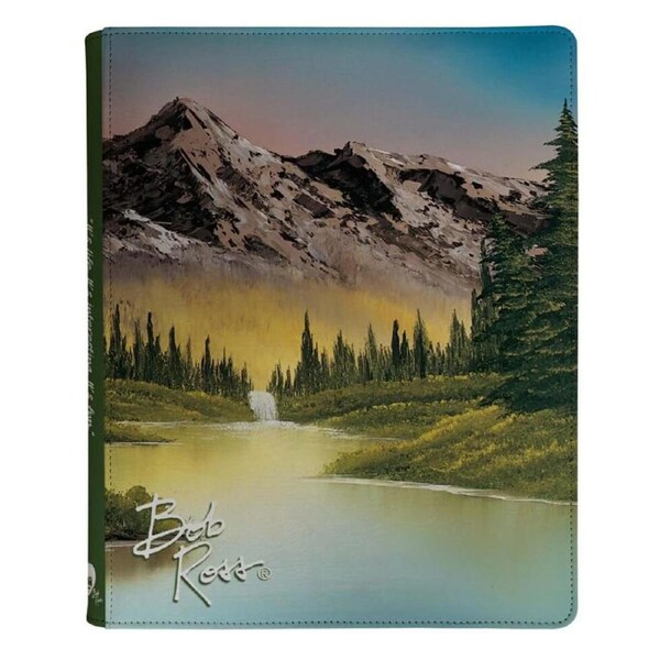 ULTRA PRO Bob Ross Collection Mountain Retreat 9PKT Zippered Pro Binder