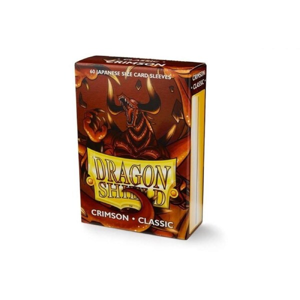 Dragon Shield - Sleeves - Japanese- Classic Crimson (60)