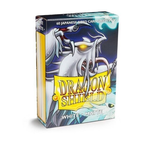 Dragon Shield - Sleeves Japanese White Matte (60)