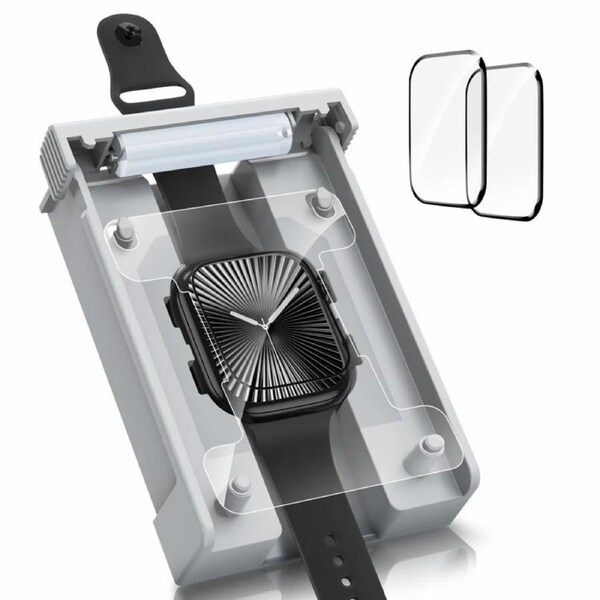 Tough On Screen Protector 2 Pack for Apple Watch with Installation Kit for Apple Watch Series 10 46mm