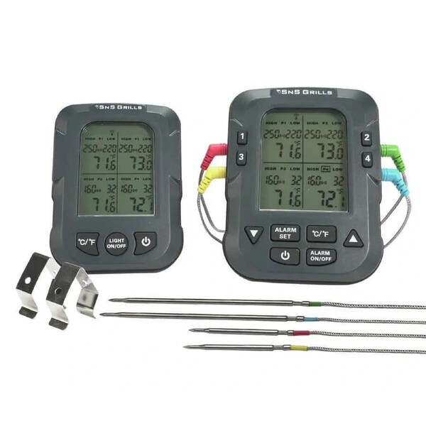 Remote Digital Multi Probe Thermometer - SnS-500 Slow N Sear