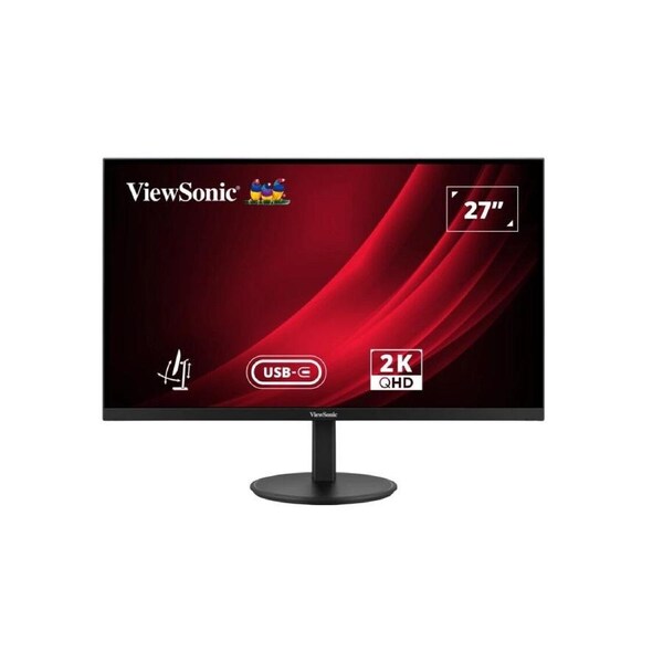 ViewSonic 27' VG 2K SuperClear IPS, USB-C Hub, DP, Height Adjust, 3y Advance Replacement, Business Pro Monitor