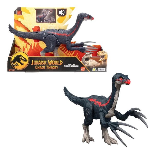 Jurassic World Chaos Theory Slash 'N Roar Therizinosaurus