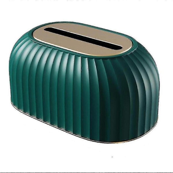 Multifunctional Tissue Box Living Room Mask Sundries Desktop Dividing Storage Box Dust Belt Cover B