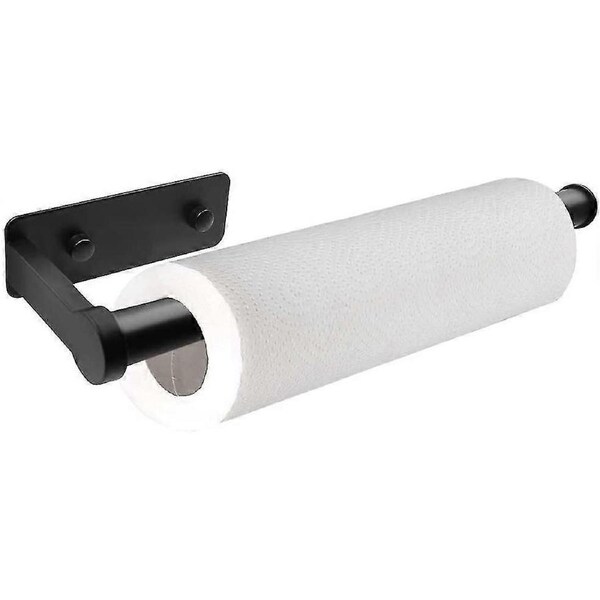 Kitchen Roll Holder Wall Mounted & Self Adhesive Under Cabinet Kitchen Paper