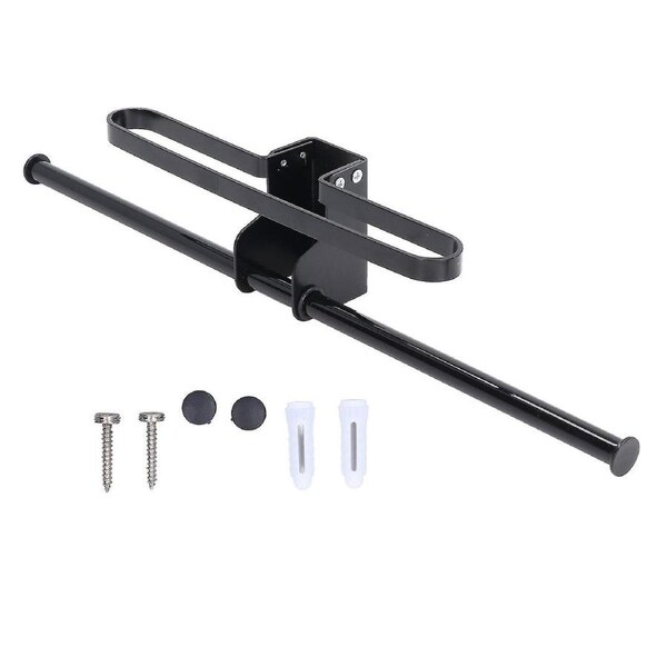 Under Cabinet Paper Towel Holder, Space-Saving Wall Mount Paper Holder for Kitchen, Bathroom, Laundry Room, Rod Width 1.06 Inch, Suitable for Mega
