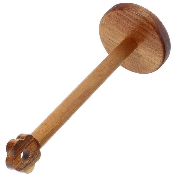 Paper Towel Holders for Kitchen Counter Wooden Standing Paper Towel Holder Daily Use 34.3x13x13cm 1 Piece