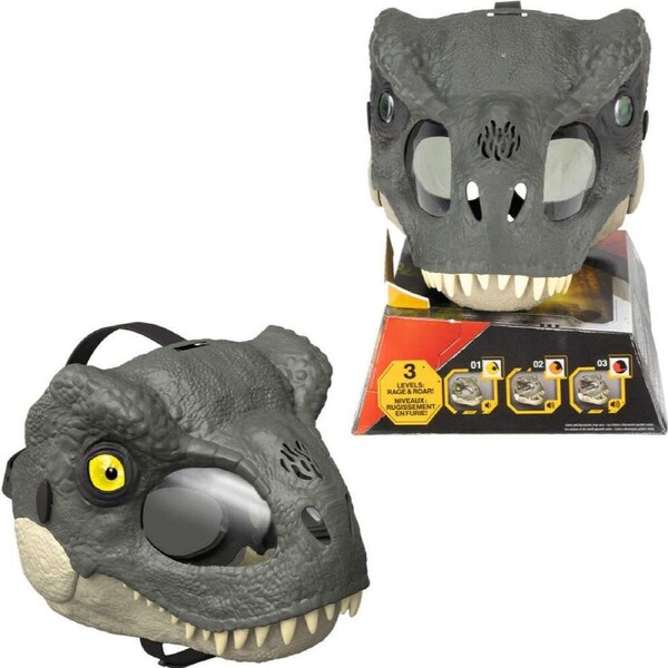 Jurassic World Rebirth Tyrannosaurus Rex Rage 'N Roar Mask