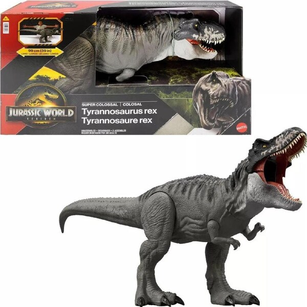 Jurassic World Rebirth Super Colossal Tyrannosaurus Rex Toy