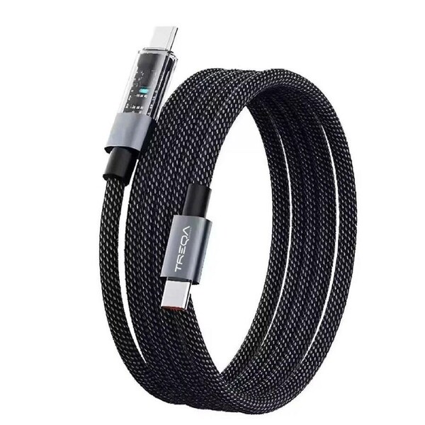 Braided 120w Fast Charging Cable USB C Type C Charger Iphone 15 16 Samsung