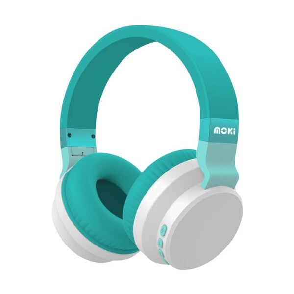 Moki Colourwave Wireless Headphones - Seafoam