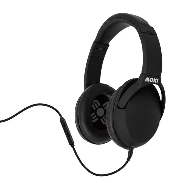Moki Nero Headphones with Microphone